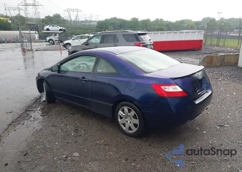2006 Honda Civic Lx из США, поврежденный, VIN 2HGFG12636H561845